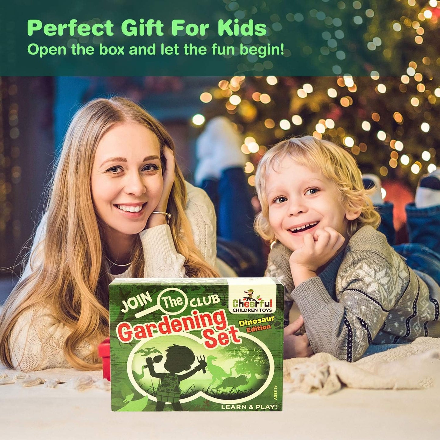 Dinosaur Gardening Kit - Cheerful Children Toys