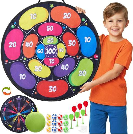 Neon Jumbo Dartboard, 73cm, wall hook only