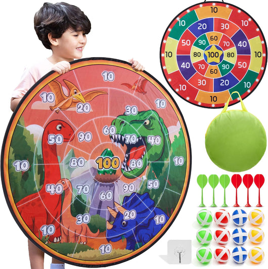 Dino-Mad Jumbo Dartboard, 100cm, wall hook only