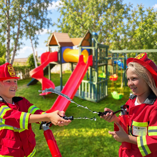 Police and Fireman Costume Set - Cheerful Children Toys