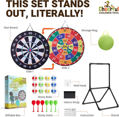 Jumbo Dartboard XL 73cm Traditional Design