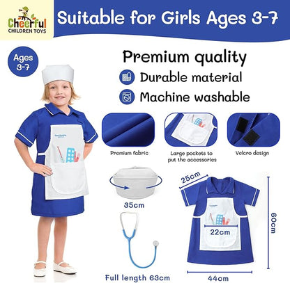 Kids Nurse Costume - Cheerful Children Toys