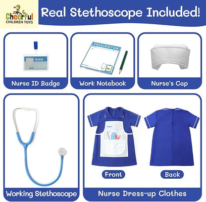 Kids Nurse Costume - Cheerful Children Toys