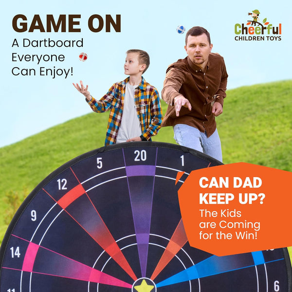 Jumbo Dartboard XL 73cm Space Design