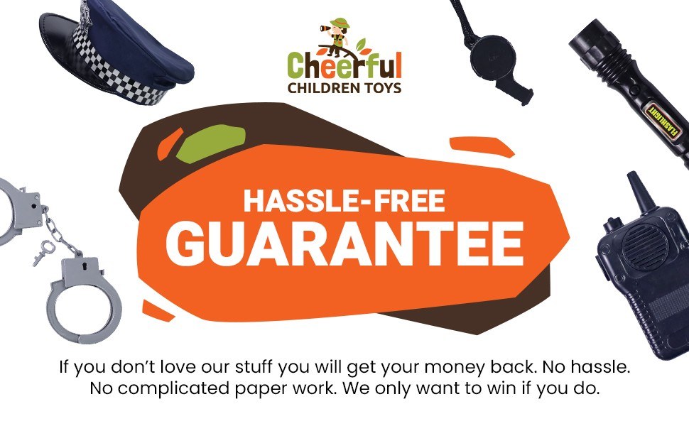 Hassle-free guarantee