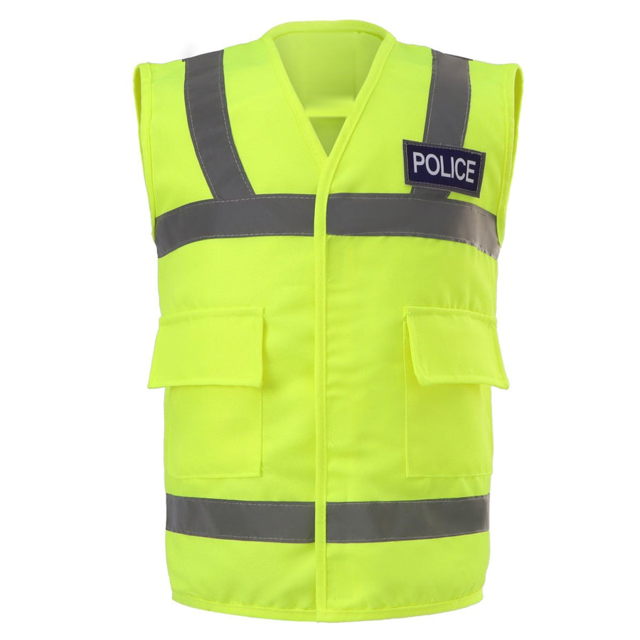 The hi-vis police vest, front