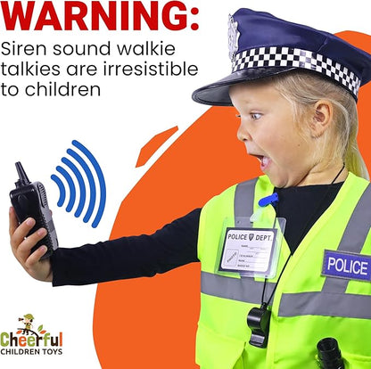 Kids Police Costume Full Set - Cheerful Children Toys