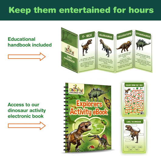Dinosaur Gardening Kit - Cheerful Children Toys