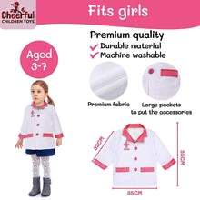 Load image into Gallery viewer, Cheerful Children Toys Doctor Costume Set - Pink
