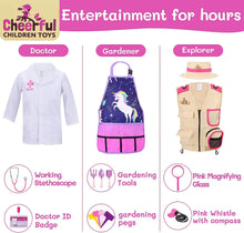 Load image into Gallery viewer, Cheerful Children Toys Girls Dress Up Trunk Set
