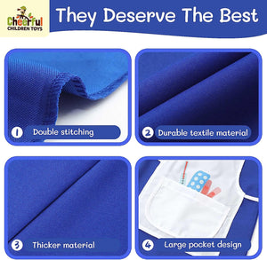Cheerful Children Toys Kids Nurse Costume