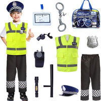 Kids Police Costume Full Set - Cheerful Children Toys