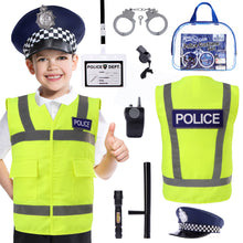 Load image into Gallery viewer, Cheerful Children Toys Police Costume Set
